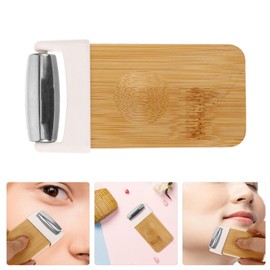 Baluue Natural Jade Roller for Face Massage Portable Facial for Skin Care Bamboo and Relieve Tension and Promote Relaxation Compact for Travel Use