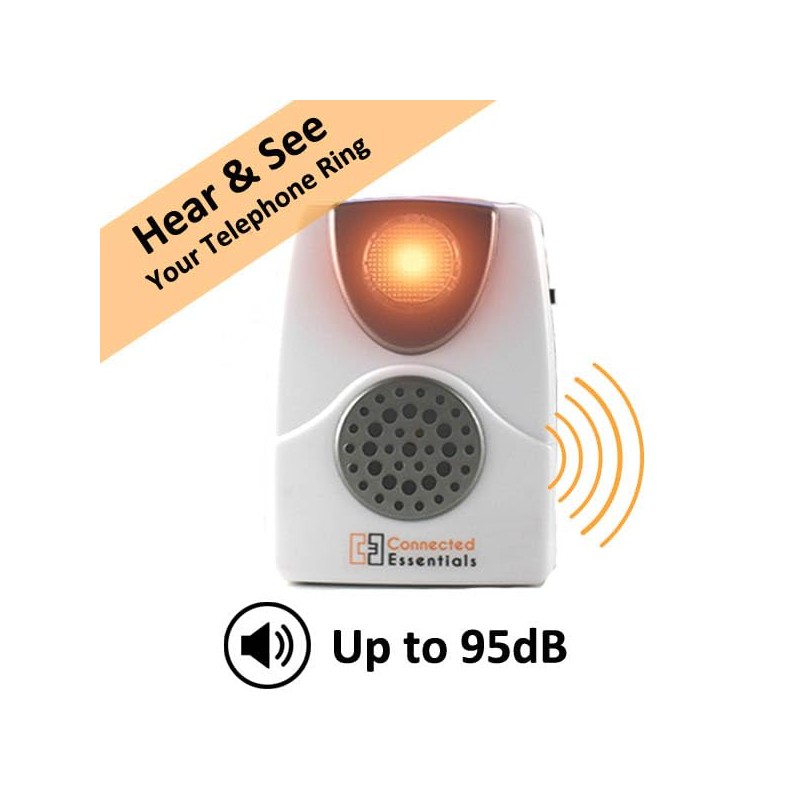 Flashing Telephone Ringer Amplifier Call Alert for the Hard of