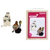Small Planet Moomin 2P Patch Moomin & Little My Akari