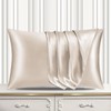 Pamposh Satin Silk Pillowcases For Hair And Skin 4 Pack