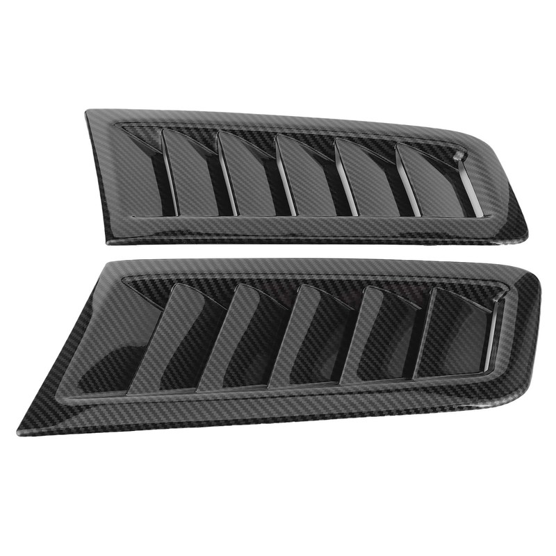Car Hood Vent, 2Pcs Universal Bonnet Air Vents Engine Intake