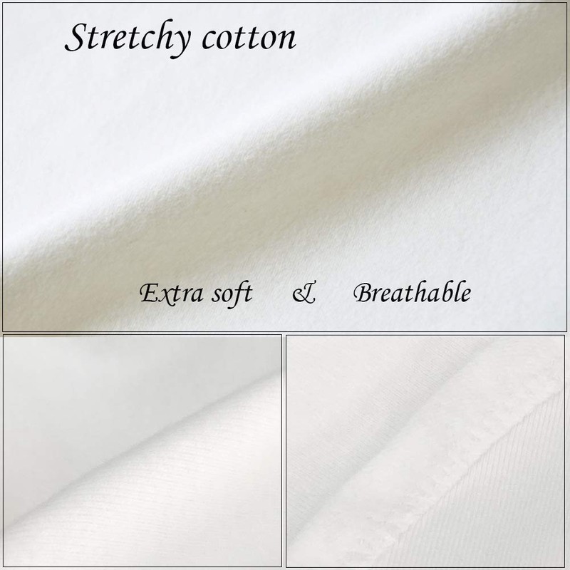 Shinywear Fake Dickies Women's Detachable Collar Turtleneck Mock Turtleneck, White