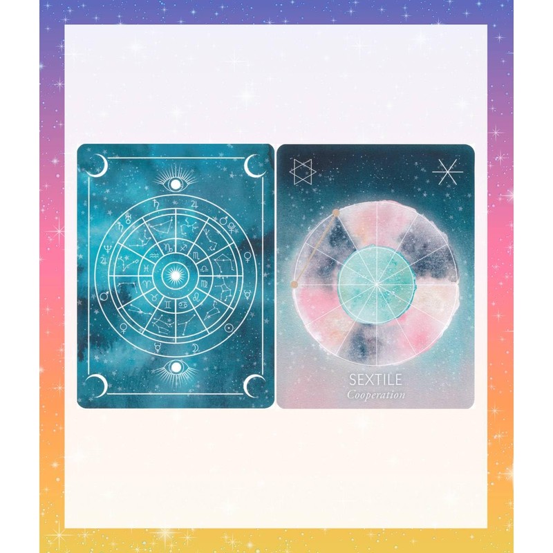Stella Visions Oracle Japanese Manual Included Astrology Symbol Oracle Card