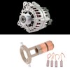 Alternator Slip Ring Brushes Set Generator Repair Kit 230090 Replacement