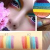 Miss Pouty Rainbow Prism Shimmer Highlighter Blusher Eyeshadow Shimmer Powder