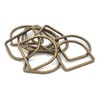 Trimming Shop Welded Metal D Ring Buckles, Durable Fastener Buckles