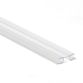 PENNZONI Plastic Hinges for Drum Shield Panels, Golf Cart Windshield Hinges, Clear Plastic Plastic Hinges for Plexiglass, 60 Inch |1 Piece