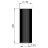 Wellis AKU2998 Filter White 50 sqf Whirlpool Filter 33.4 x