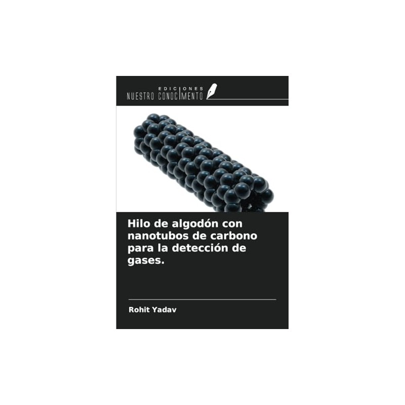 Hilo de algodón con nanotubos de carbono para la detección