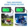 Small Engine Tachometer Hour Meter: Timorn Digital Inductive Waterproof Tiny