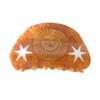Fancy Boho Sun Hair Clips,Novelty Acetate Claw Clip for Women,Cute