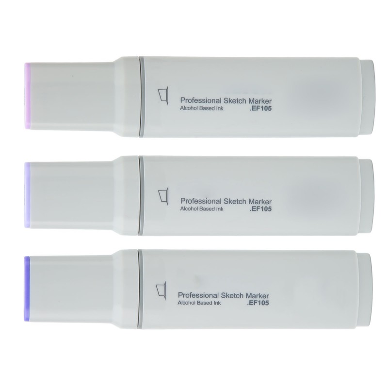 3pcs Jumbo Markers Professional DIY Large Wide Head Quick Drying