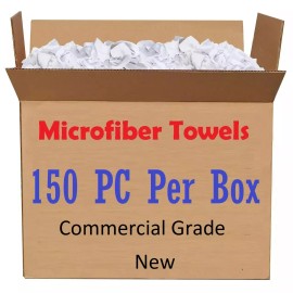 Quick Start 150 Microfiber towels 12"X12" - HEAVY DUTY - Commercial Grade