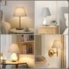 Lamp Shades for Table Lamps, Gray Lamp Shades Set of
