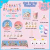 Cat Birthday Party Supplies - 116pcs Decorations and Tableware Set