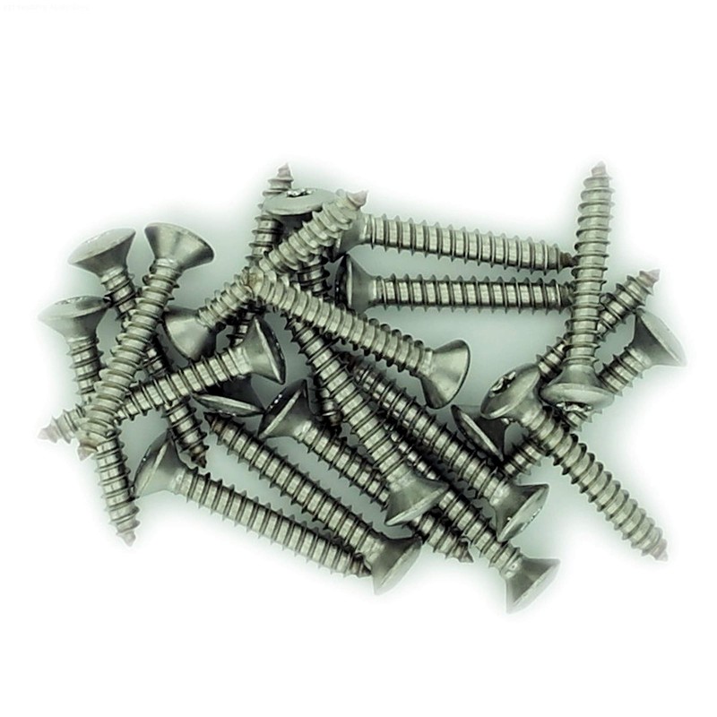 No.8 x 0.975 (4.2mm x 25mm) TX Raised Countersunk Self-Tapping