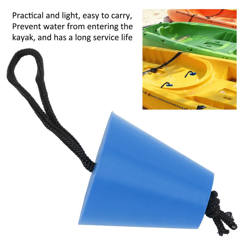8Pcs/Set Kayak Scupper Plug Silicone Drain Hole Bung Stopper with