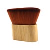 Healeved Bamboo Handle Neck Duster Brush Lightweight Hair Cleaning Brush