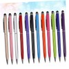TEHAUX 12pcs Ballpoint Pen Capacitive Screen Touch Stylus Pen for