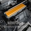 M.2 SSD Heatsink Good Fast Heat Dissipation 58 Exhaust Vents