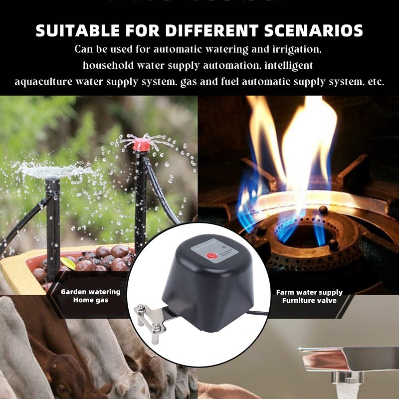 Riuulity WiFi Water Valve, Intelligent Water Valve Upgrade, Automatic Ball