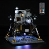 GEAMENT LED Light Set (Remote Control) Compatible with NASA Apollo