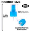 Winsyison 8pcs Fine Mist Sprayer Caps, Plastic Spray Bottle Nozzle,