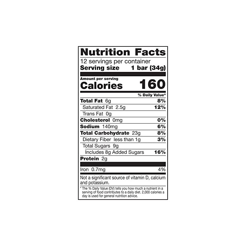 Nature Valley Sweet and Salty Cashew Chewy Granola Bars 12