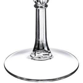 Libbey 8876 Art Deco 6 oz Martini Glass, Set of 6 with Bonus FDL Picks