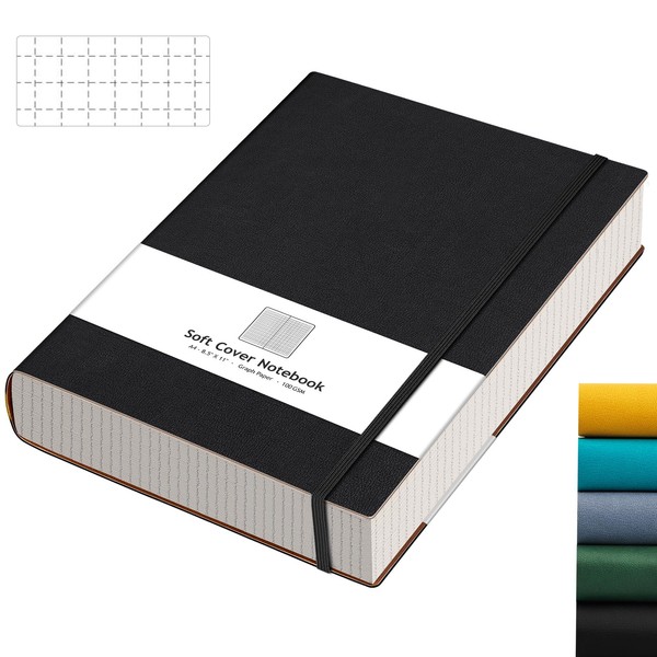 AHGXG Graph Paper Notebook - Grid Paper Notebook Large A4