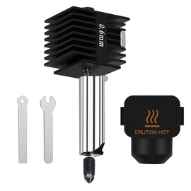 HIKUDIY 0.6mm Bambu Lab A1/A1 Mini Hotend, 3D Printer Parts Replacement Print Head for Bambu Lab A1/A1 Mini 3D Printer