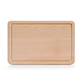 Zeller 26030 Chopping Board 15.5 x 1.2 x 25 cm, Plastic with Chrome Handle