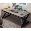 LVB Large Desk, 70.8” Extra Long Computer Desk for Home