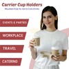 Chef Royale 2 cups holder tray for Tea - Hot