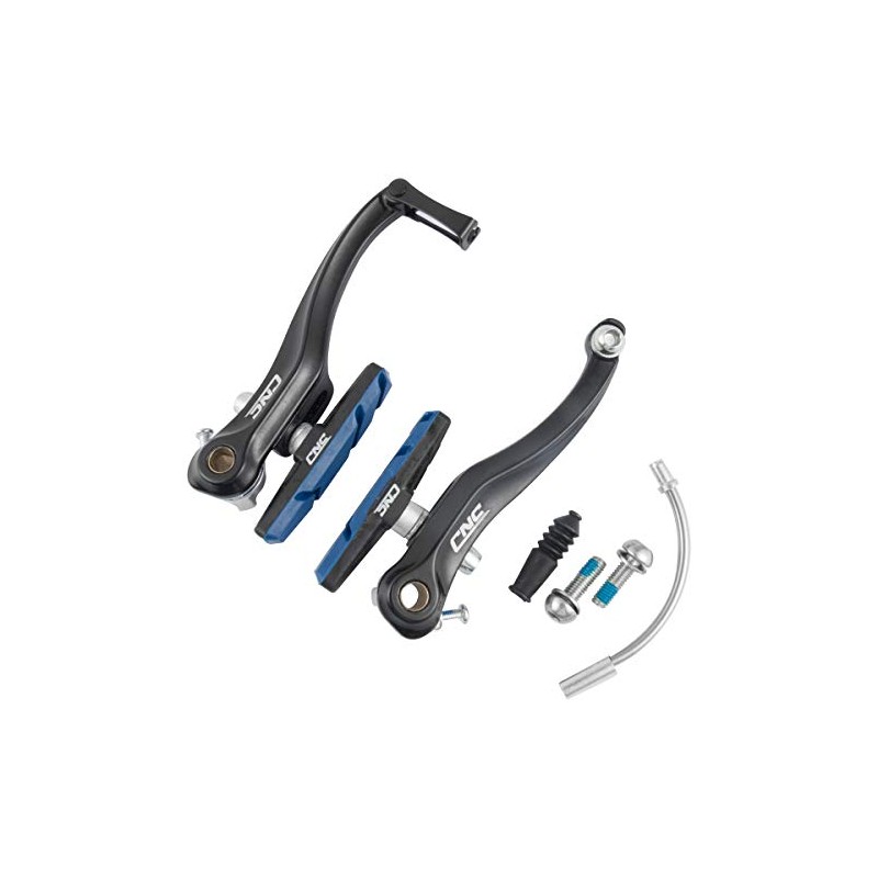 Chooee Bicycle V Brake, Aluminium V-Brake Brakes, 1 Pair Black/Blue