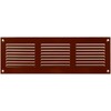 Vent Systems 30x10cm Air Vent Covers - Brown - Metal