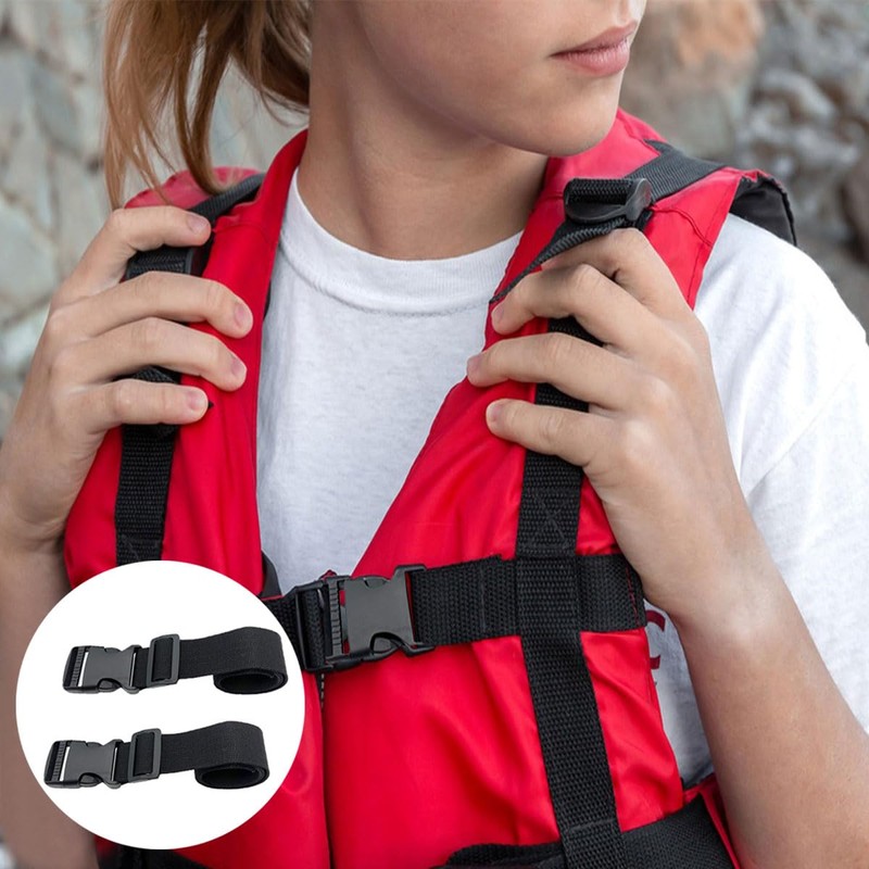 4 Pcs Adjustable Fanny Pack Extender Strap Release Backpack Sternum