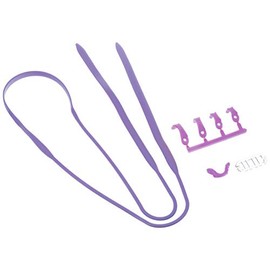 SWANS PS-SR2 Swimming Goggles, For Prescription Lenses, Made in Japan, Purple (PUR)