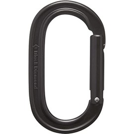 Black Diamond BD10034 Oval Key Lock, Black