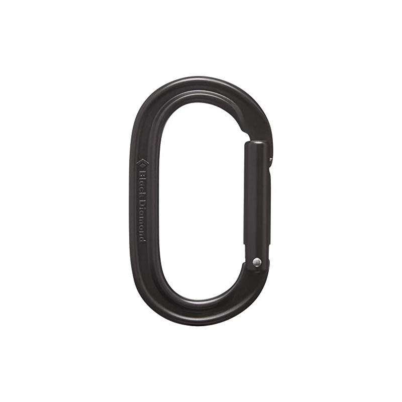 Black Diamond BD10034 Oval Key Lock, Black