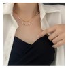 Dainty Pearl Necklace for Women 18K Gold Plated Pearl Choker