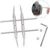 VBESTLIFE Camera Lens Repair 110mm Adjustable Maintenance Tool Kit Stainless