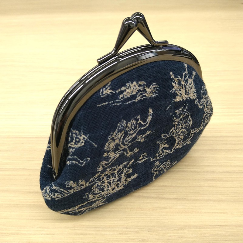 Maruzen Wallet, Japanese Pattern Wallet, Men’s 3.3 inch (3.3 cm),