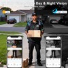 Doorbell Camera Wireless ,2K HD Dual Cameras &Head-to-Toe View ,Battery