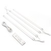 VST Under Cabinet Lighting Kit Plug in,Wired 4Pcs (16.5inch/420mm) Wired