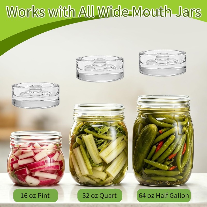 Nexboraque 9 Pack Glass Fermentation Weight, Easy Grip Fermenting Weights