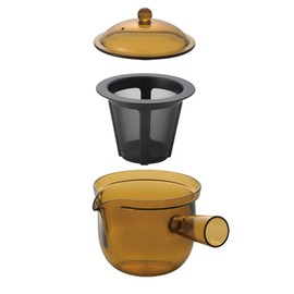 Akebono Sangyo TW-3775 Light and Unbreakable Coffee Teapot, Yokote L Size, 16.9 fl oz (480 ml), Made in Japan