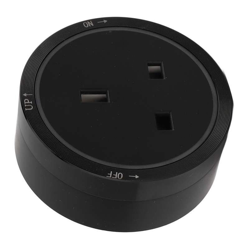 13A Power Track Socket Removable Electric Outlet Slide Guide Adapter