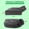 Yoursme 6-1187 Adapter for Mow-N-Vac 69861, 43830, 45-0577, 45-0578, 45-0567