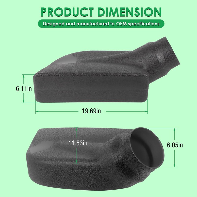 Yoursme 6-1187 Adapter for Mow-N-Vac 69861, 43830, 45-0577, 45-0578, 45-0567